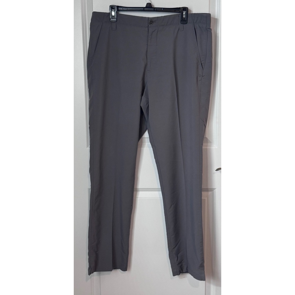 Under Armour Notre Dame Fighting Irish Mens Gray Loose Fit Golf Pants 38/32